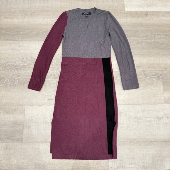 BCBGMAXAZRIA Knit Colorblock Dress - Picture 2 of 7